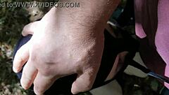 Forest Walk Turns Into Double Blowjob For French Slut!