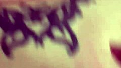 Feeling Intense Pleasure Tapping That Bent Over White Oily Ass With Tattoo In Doggystyle!