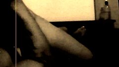 this black and white amateur couple just suck and fuck like crazy, reaching orgasm together