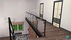 Being a Dik 154: Mysterious Rose Swallows Cum in College Roleplay