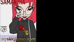 a story about girlfriend samantha in anime hentai.