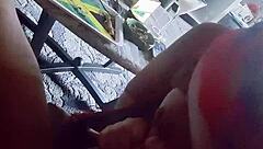 Farewell blowjob from tiny 18+ debo lister!