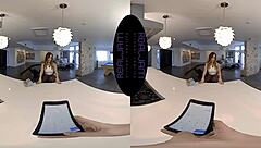 Redhead Star Shows Big Tits in POV Hardcore