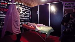 Erotic Massage From Our Sex Coach To Ana Marco With Fingering And Orgasm