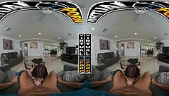 Virtual Porn: Metal Mouth Teen Laya Rae Fucked Hard Vr