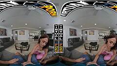 Virtual Porn: Metal Mouth Teen Laya Rae Fucked Hard Vr