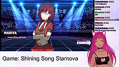 Vtuber explores Mariya's route in Shining Song Starnova.