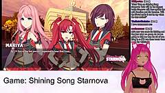 Vtuber explores Mariya's route in Shining Song Starnova.