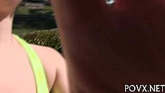 nikki lavay blows my mind in this hardcore pov clip