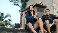 Comédia na laje acaba sendo uma fudida gostosa