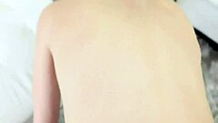 Girlfriend moans loudly as she cums on monster cock. Facial and cumshot in homemade setting.