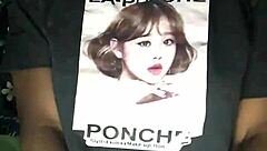 crazybitch6 twerks with her clothes on in a close-up view