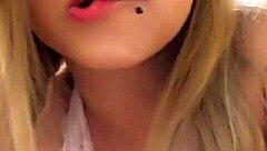 intriguing big tits bouncing in mlive scene