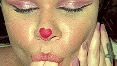 Djbrisa Coelhinha Masturbating Sensually in Corset, Teasing with Latina Flair