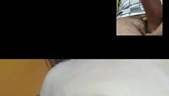 Mature woman milks herself on videochat for pleasure