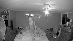 The brunette says, 'I love sucking that big cock so much.'