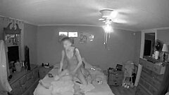 The brunette says, 'I love sucking that big cock so much.'