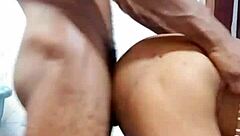 Little African Teen 18+ Slut Bent Over For Doggy Assfucking