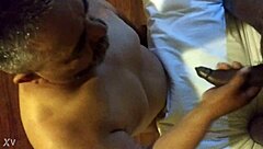 Wow, sucking that black shemale!