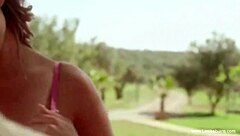 Rebekah and Tereza dive into passionate clit licking as lesbian lovers