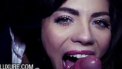 Manon Martin, Hot Brunette, Goes From Anal Plug to Wild Threesome Action. What a Switch!