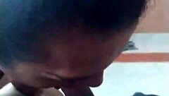 obedient shemale sucking cock 😏