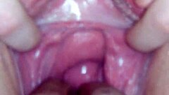 Blonde teen's pussy gets intensely fucked in detailed action