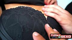 Angel Lima Our Blonde Goddess Endures Intense Anal Pounding From Frotinha Porn Star In USA Amateur Scene