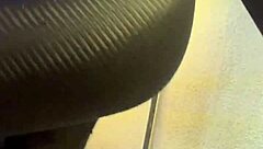 a fitness vagabond, rosa vermelha, gets her greluda licked in public outdoor action.