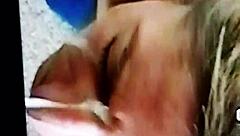 want to see this huge milf get a facial cumshot?