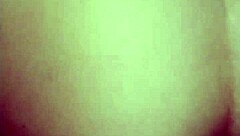 Bent over wife in doggystyle with close-up on her ass