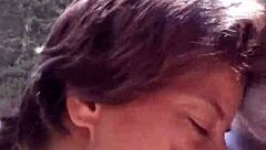 can you believe this petite latina swallowed cum by riverfront?