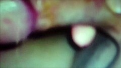 a sexy lesbian gives blowjob while fingering herself