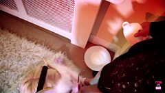 Naughty Kitten in Heels, Bent Over for Deepthroat and Doggystyle Pleasing Her Dominating Man