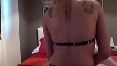 Trans woman enjoys intimate time with her partner