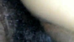 light skin ebony amateur getting wet