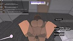 27 Roblox Porn with Big Tits Ass Missionary Cowgirl Riding Monster Cock