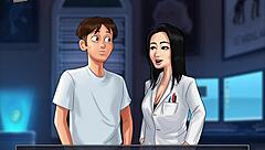 Teacher, what's next in the game? the brunette asks curiously.