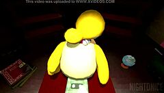 a crossing new leaf isabelle explores vagina in game adventure