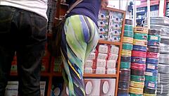 Tremendous Ass Voyeur Scene With Intense Emotions