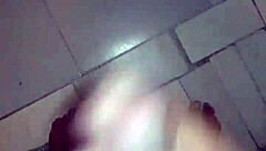 rico, why are you masturbating that big cock in the bathroom secretly?