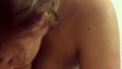 Tinder teen gives sloppy blowjob with big tits 😘