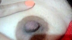 mis tetas te desean, latina mature with small natural tits craving a hot massage