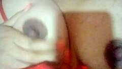 mis tetas te desean, latina mature with small natural tits craving a hot massage