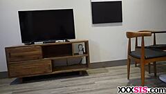 blonde elizabeth jolie feels intense pleasure getting fucked by stepbro