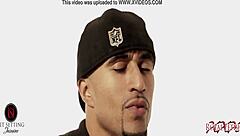 King Noire's Ebony Striptease with Spanking and Clothes Ripping!