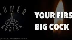 your first big cock erotic audio for women, with dirty talk and monster dick