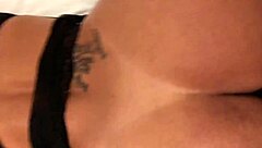 the big ass latina sucks off the asian guy in their homemade video