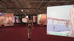 Fallout 4 porn fashion with cute brunette in 3D hentai action