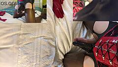 the tale of cumshots landing on my latex corset